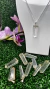 PINGENTE MINI PONTA CRISTAL - KIT COM 10 pç
