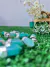 PINGENTE ÁGATA VERDE - PONTA ENCASTOADA PRATEADA - comprar online