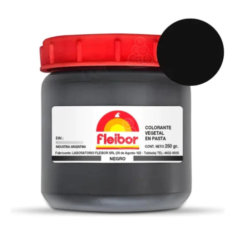 Colorante en Pasta Negro x 250Gr
