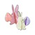 P575 - Conejo y Huevo 3D - PARPEN Pascua