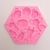 Molde puntilla silicona animales de la selva002G7