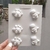 Placa pvc dinosaurios x 6 - 1253A