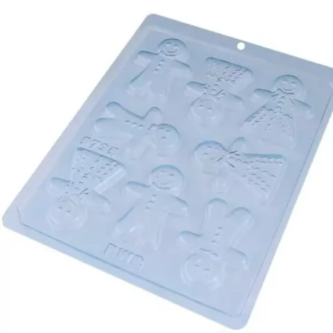 Molde Navidad Muñeco De Jengibre Bwb 9735