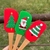 Espatulas Silicona Mango Madera Navidad - tienda online
