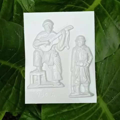 Placa Pvc Gauchos x2 734A