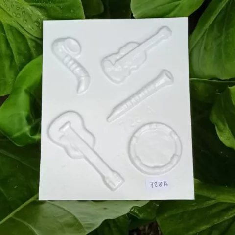 Placa Pvc Instrumentos x5 728A