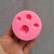 Molde puntilla silicona 4 rosas 018D5