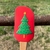 Espatulas Silicona Mango Madera Navidad en internet