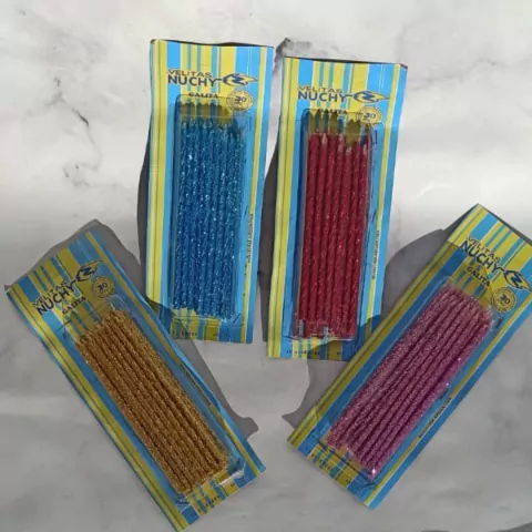 Vela Gibre x 6 unidades