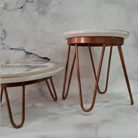 Pie de Torta Estambul ALTA 20cm Diametro