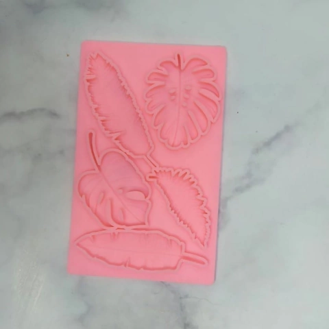 Puntilla Silicona 5 Hojas Grandes