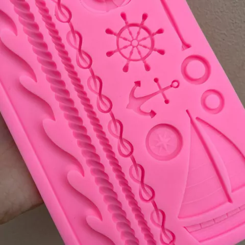 Molde Puntilla Silicona Marinero 36E4