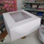 Caja Bisagra Blanca 25x23x9