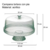 Campana Porta Torta Con Base Acrilico Transparente - comprar online