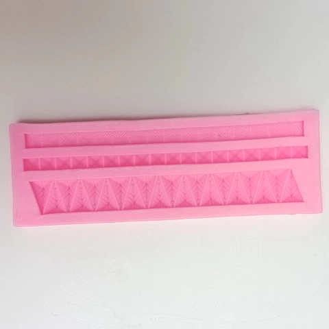 Molde puntilla silicona 3 guardas 042v5