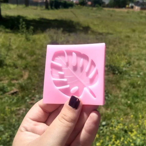 Puntilla de Silicona Hoja Hawaiana 001t10