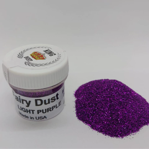 Polvo Glitter Light Purple King Dust