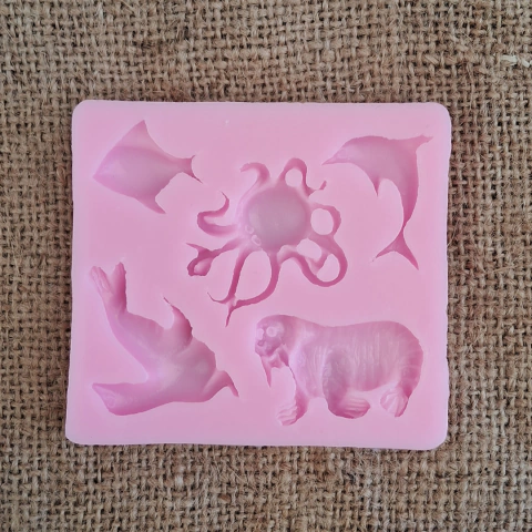 Molde Puntilla Silicona Mar x5 003G4