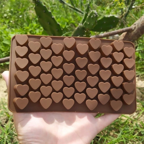 Molde de Silicona Mini Corazones