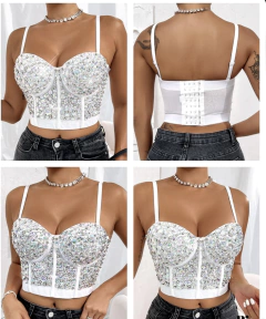 CORSET IMPORTADO MILAN BLANCO