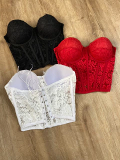 CORSET STRAPLESS ENCAJE en internet