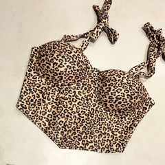TOP CORSET ANIMAL PRINT - comprar online