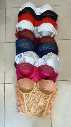 CORSET STRAPLESS IMPORTADO SATEN en internet