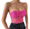 CORSET IMPORTADO ROSE FUCSIA