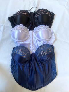 CORSET STRAPLESS IMPORTADO SATEN - tienda online