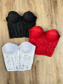 CORSET STRAPLESS ENCAJE - SIEMPRECOMPULSIVAS1