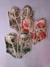 CORSET IMPORTADO MADRID ESTAMPADO VERDE