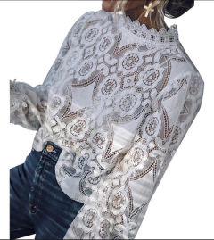 CAMISA IMPORTADA ENCAJE en internet