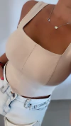 CORSET IMPORTADO BENGALINA ELASTIZADO( VARIIOS COLRES)