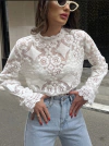 CAMISA IMPORTADA ENCAJE