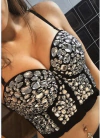 CORSET IMPORTADO PIEDRAS