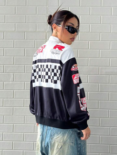 CAMPERA OVERSIZED SPEED CLUB NEGRA - tienda online