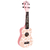 Ukelele Soprano Animal Print Pink + Funda + Púa - Jake Música y Diseño
