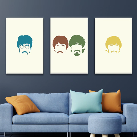 Set de cuadros "The Beatles" - comprar online
