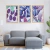 Set de cuadros "Leafy Purple" en internet