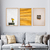 Set de cuadros "Yellow Details" en internet