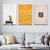 Set de cuadros "Yellow Details"