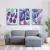 Set de cuadros "Leafy Purple"