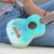 Ukelele Soprano Mandala Aqua + Funda + Púa - Jake Música y Diseño