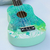 Ukelele Soprano Mandala Aqua + Funda + Púa - comprar online