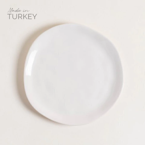 Plato Playo 26 cm - Línea Senay Crema - comprar online