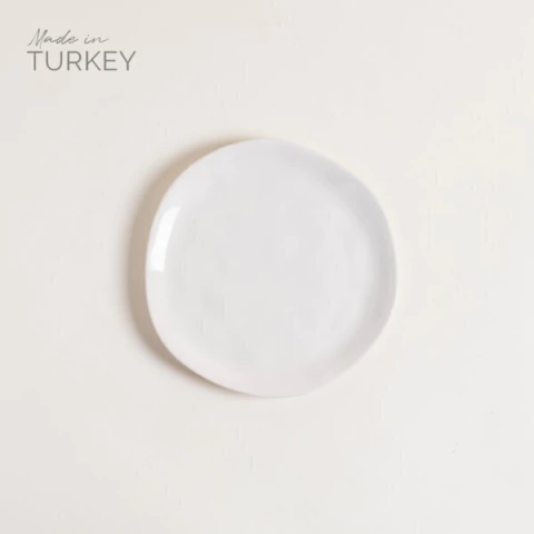 Plato Postre 21 cm - Línea Senay Crema - comprar online