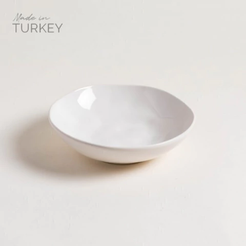 Plato Hondo 21 cm - Línea Senay Crema - comprar online