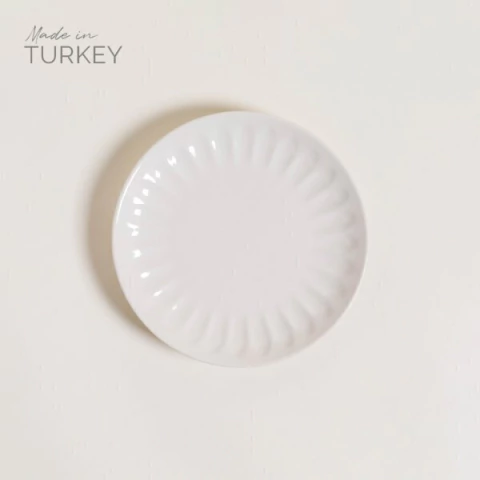 Plato Postre 21 cm - Línea Efeso Cream - comprar online