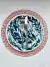 Plato Playo Feuilles Bleues 26.5cm