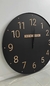 Reloj Estilo New York Black - PREVENTA en internet